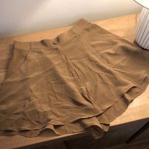 Anthropologie silky shorts